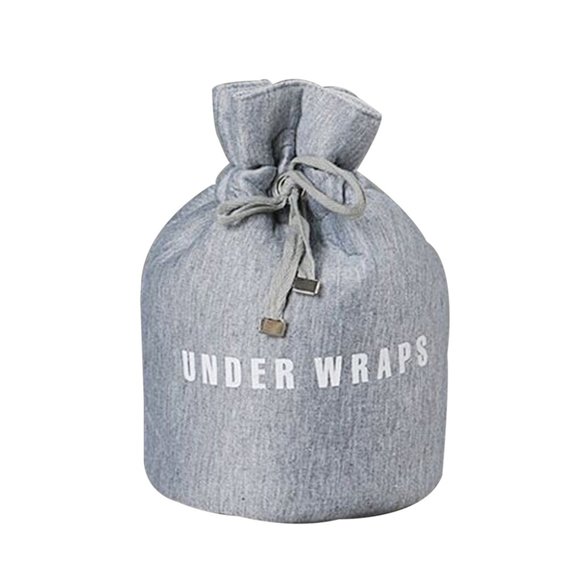 Waterproof Multifunctional Cylinder Cosmetic Travel Organizer Bag (Gray) - Picture 1 of 7